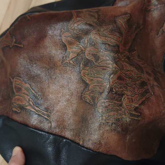 Vintage leather backpack - Picture 10 of 10